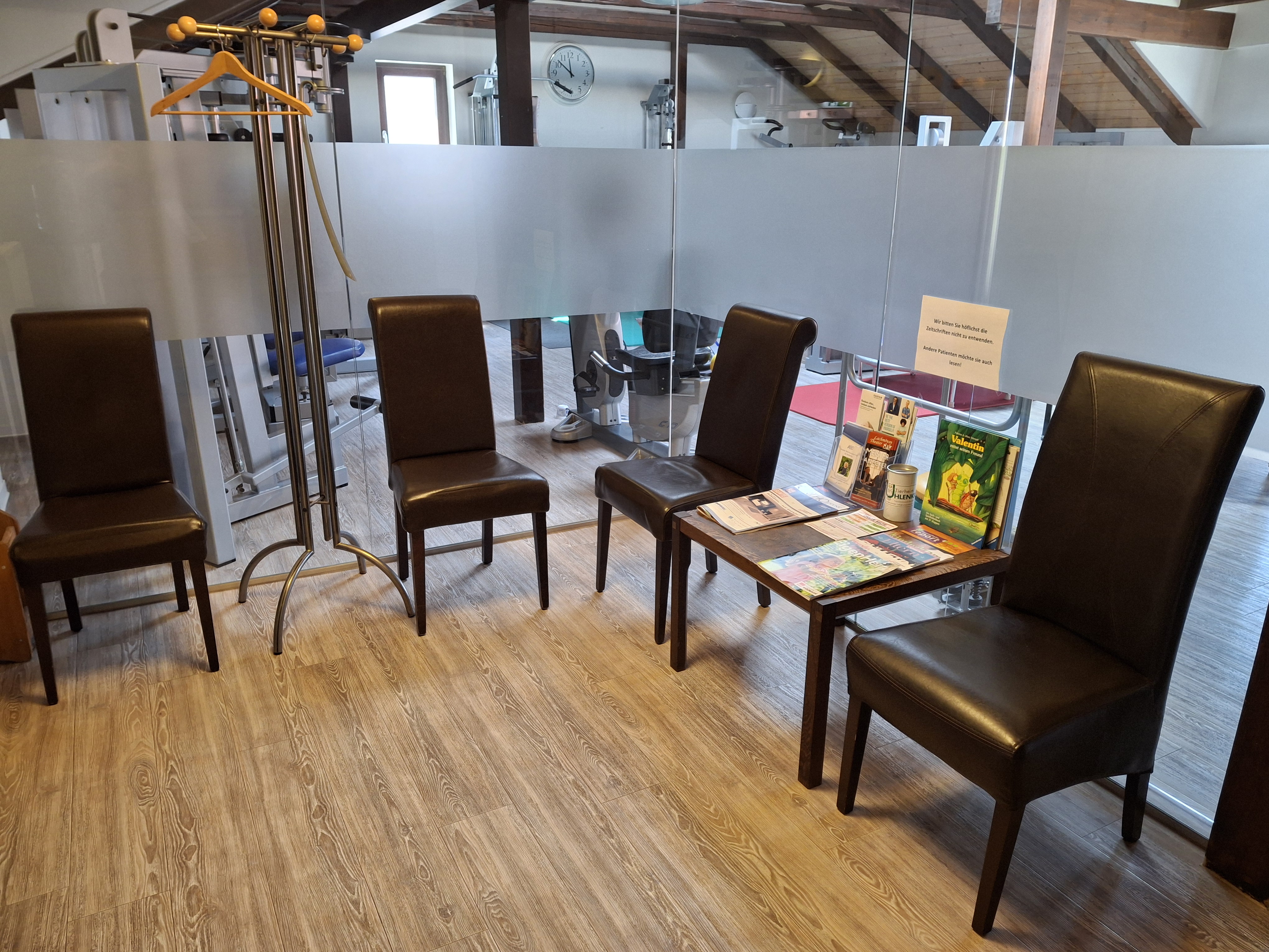 Gemütlicher Wartebereich